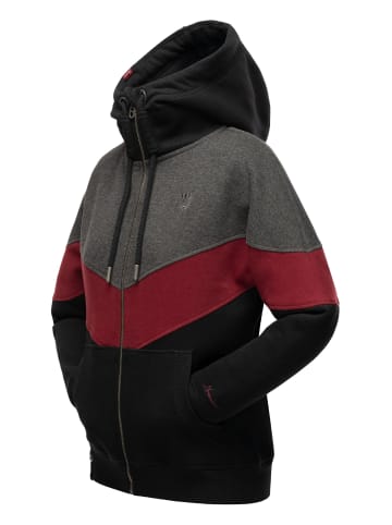 Navahoo Kapuzensweatjacke Honigperle in Black