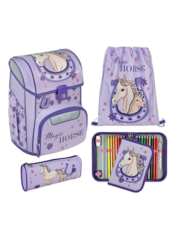 SCOOLI EasyStart Schulranzen-Set 5-teilig in Magic Horse