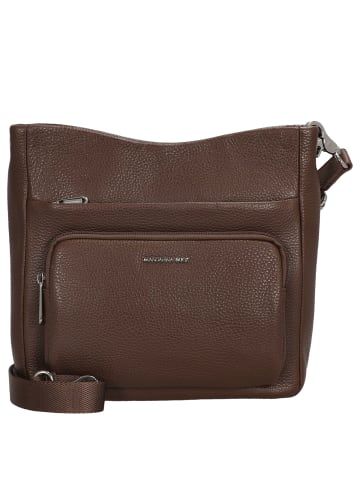 Mandarina Duck Mellow Leather - Umhängetasche M 30 cm (milk chocolate) in milk chocolate