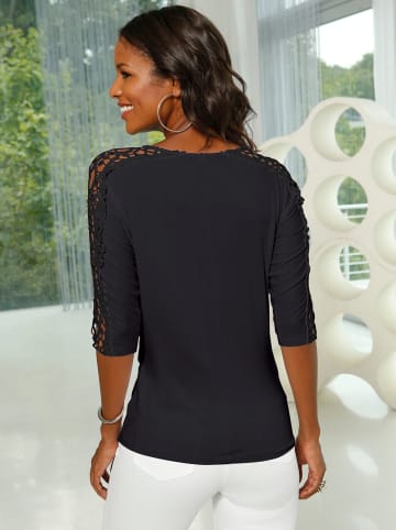 WITT WEIDEN Shirt in schwarz