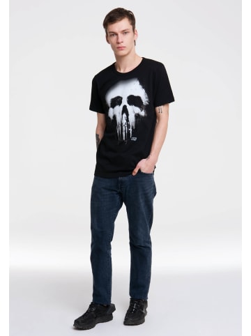 Logoshirt T-Shirt Punisher Marvel in schwarz