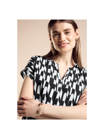 Street One Halbarmbluse in Black