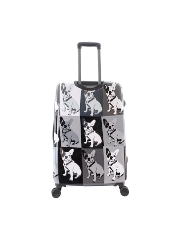 Saxoline Blue Koffer Bulldog Monochrome in Black