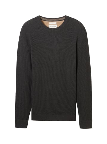Tom Tailor Pullover in dunkelgrau