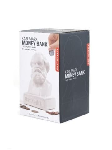 Kikkerland Nonbook - Karl Marx Money Bank weiss