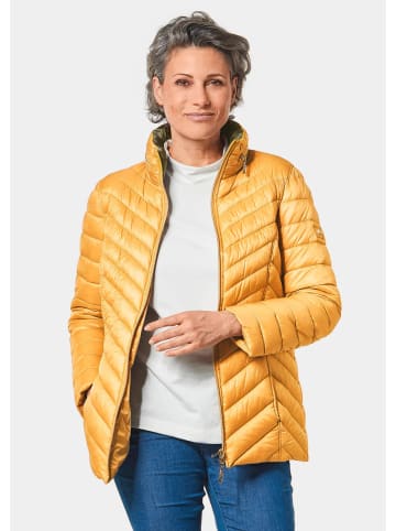 GOLDNER Kurzgröße:  Steppjacke in safran
