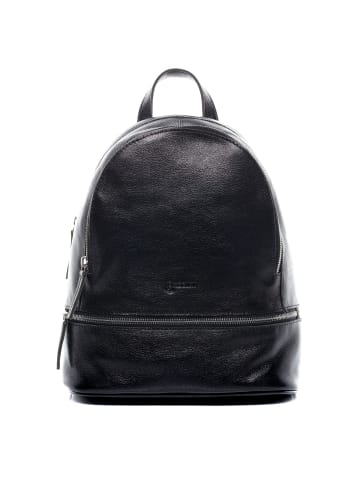 BACCINI Leder-Rucksack Leder Backpack Damen DINA in schwarz