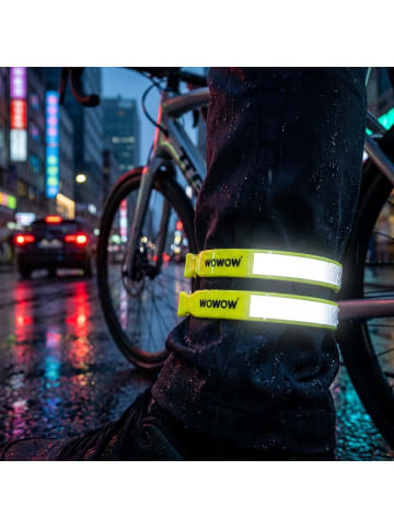 Wowow Signal-Hosenspangen mit Reflexstreifen pro