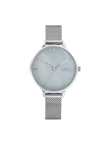s.Oliver Quarzuhr 2033510 in Silber