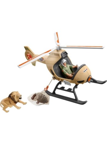 Schleich Wild Life Helikopter Tierrettung in Mehrfarbig ab 3 Jahre