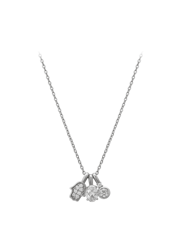faina Necklace in Silver