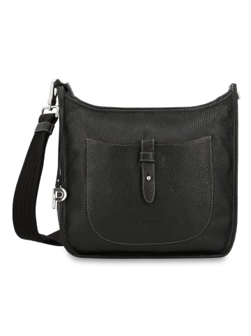 PICARD Kronberg Umhängetasche Leder 27 cm in schwarz