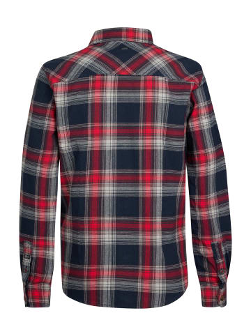 Petrol Industries Kariertes Hemd Tillamook in Rot