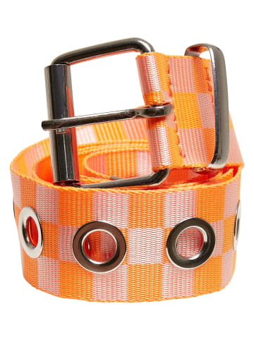 Urban Classics Belt in neonorange/white