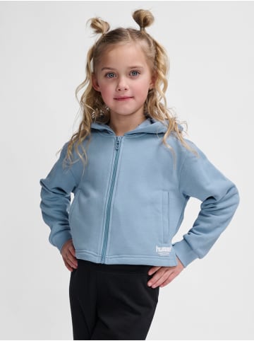 Hummel Reißverschluss Kapuzenpullover Hmlzippi Mädchen in ASHLEY BLUE