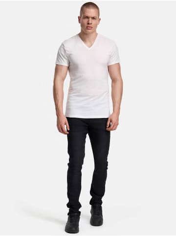 Tazzio T-Shirt "E107" - 7er-Pack - in Weiß