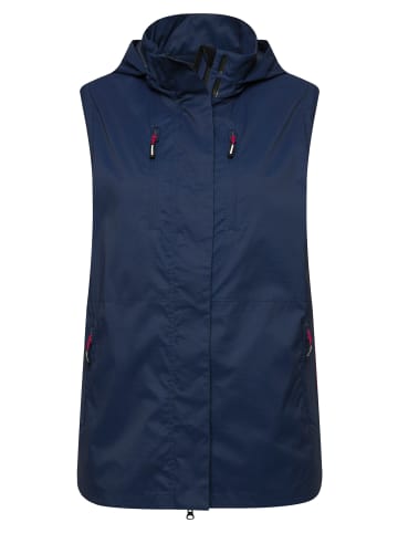 Ulla Popken Funktionsjacke in dunkelindigo
