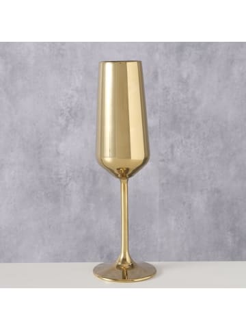 Boltze Sektglas Adora Metallic in gold