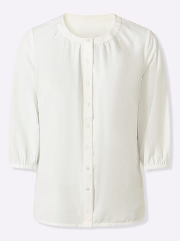 Sieh an! 3/4-Arm-Bluse in ecru