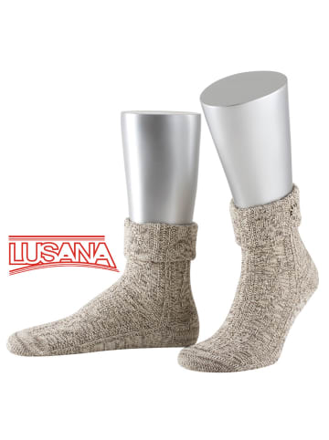 Lusana Socken in beige