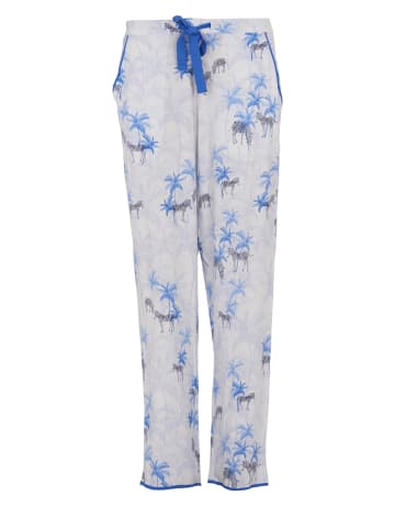 Cyberjammies Lyla Zebra Printed Jersey in Weiss