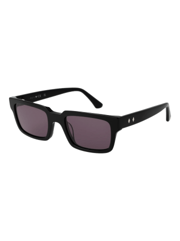 Web Männer Sonnenbrille Rechtwinklig Schwarz