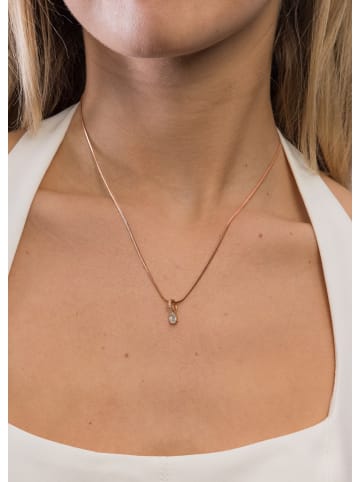PURELEI Charm Geburtsstein Juni Mondstein Rosegold