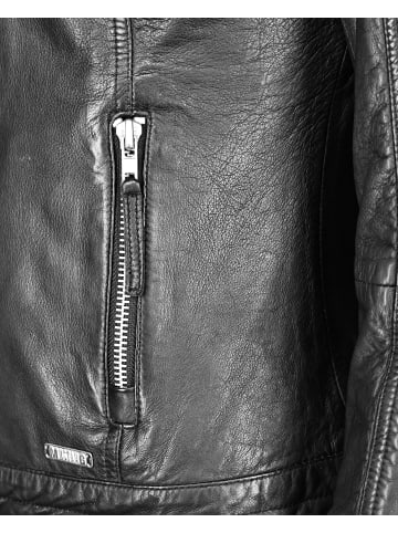Mustang Lederjacke Amilia in schwarz