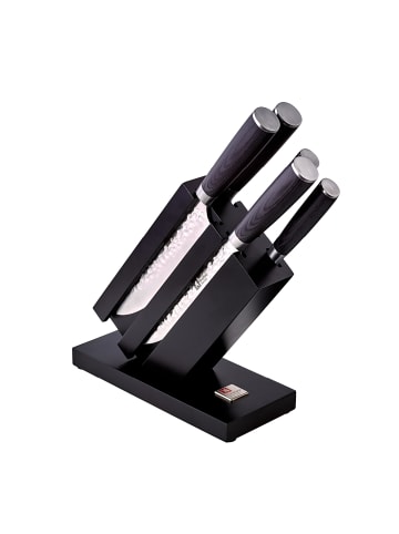 Richardson Sheffield 5-tlg. Messerblock UTA in schwarz