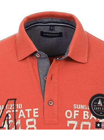 Venti Rundhals T-Shirt für Herren in rot