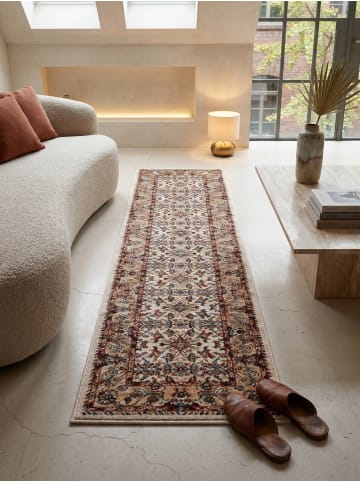 KADIMA DESIGN Hochflor-Teppich Kuschelig GLAZERT Weich Berber Wohnzimmer in Multicolor-Rosa