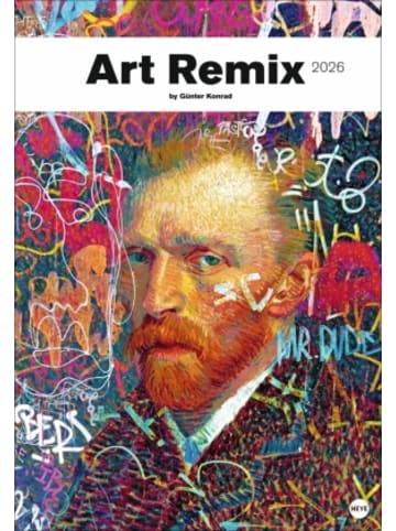 Heye Kalender Kalender - Konrad Art Remix Posterkalender 2026