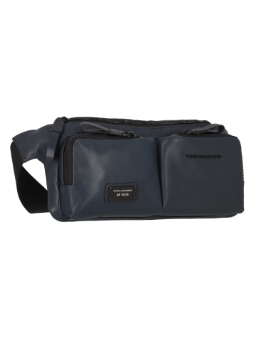 Piquadro Harper Gürteltasche Leder 32 cm in night blue