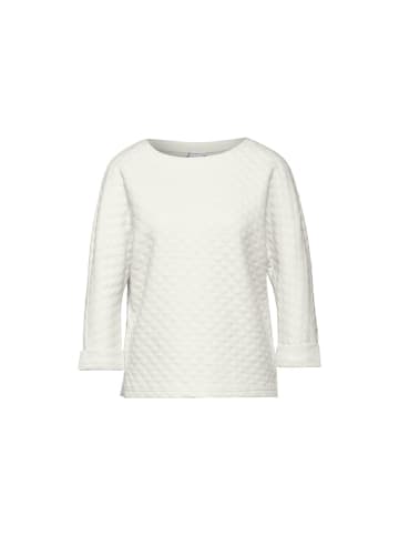 Street One Sweatshirt in lucid white
