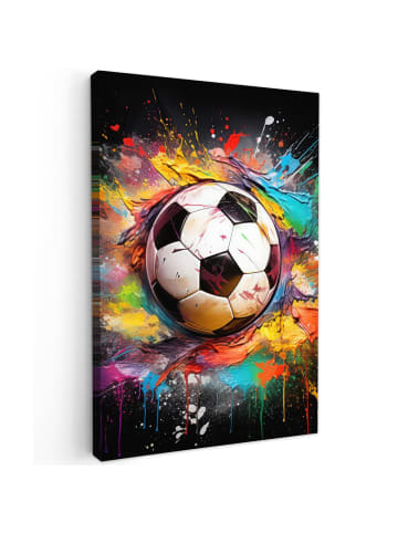 MuchoWow Poster mit Leiste Fußball (BxH)