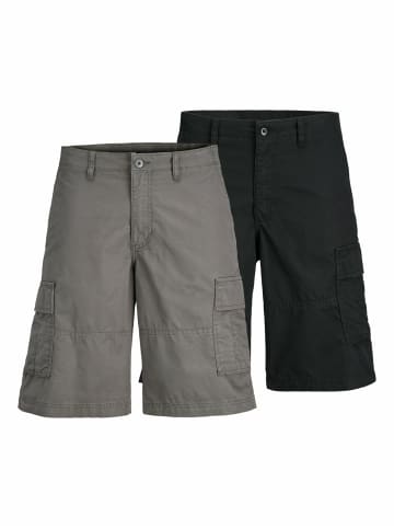 Jack & Jones Cargoshorts für Herren in schwarz