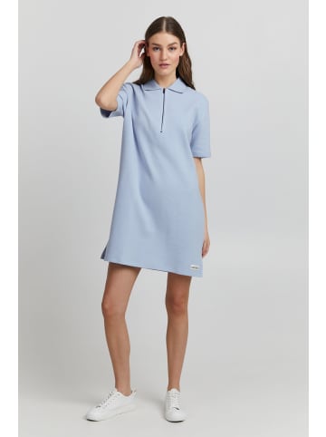 Oxmo Polokleid in blau