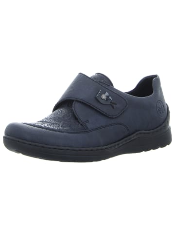 rieker Sportlicher Slipper in blau
