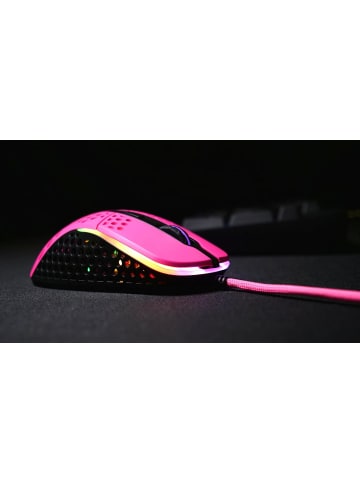 Pink Cherry Xtrfy M4 RGB Ultraleichte Gaming-Maus Rosa XG-M4-RGB-PINK