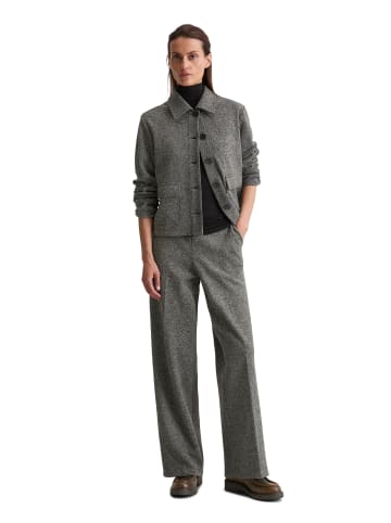 Marc O'Polo Tweed-Jerseyjacke regular in Dark Grey