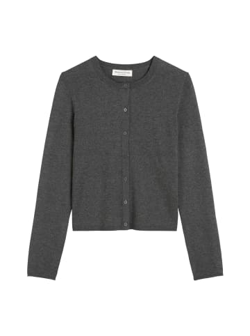 Marc O'Polo Cardigan slim in Dark Grey Melange