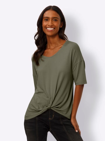 Heine Kurzarmshirt in khaki
