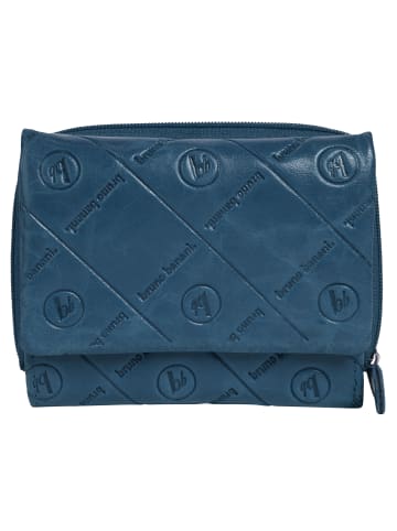 Bruno Banani Geldbörse echt Leder in blau