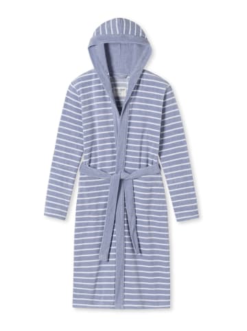 Schiesser Bademantel Feather Terry in Grau