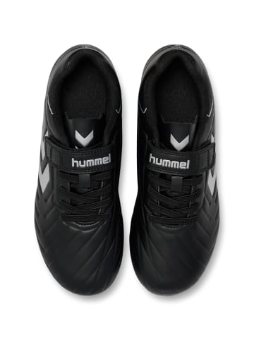 Hummel Klettverschluss Fußball Schuh Top Star Fußball Kinder in BLACK