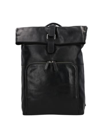 PICARD Buddy Daypack Leder 42 cm Laptopfach in schwarz