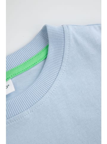 Coccodrillo T-Shirt mit kurzen Ärmeln in hellblau