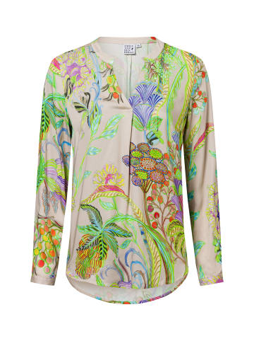 EMILY VAN DEN BERGH  Bluse in beige mehrfarbig