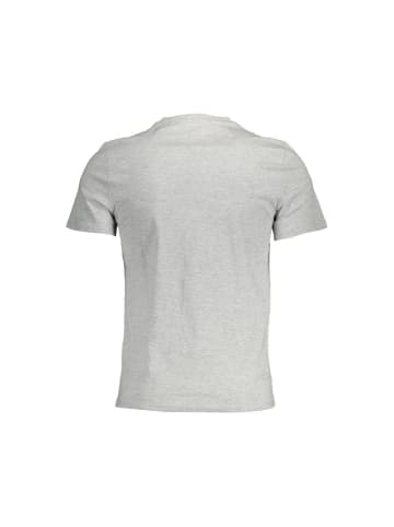 Guess Jeans Graues Baumwoll-T-Shirt