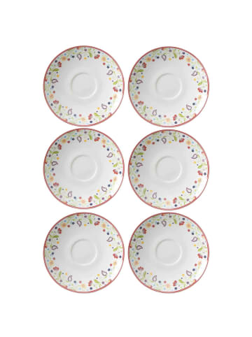 Ritzenhoff & Breker 6er Set Kaffeeuntertassen Shanti in Bunt ø 16.0 cm in bunt